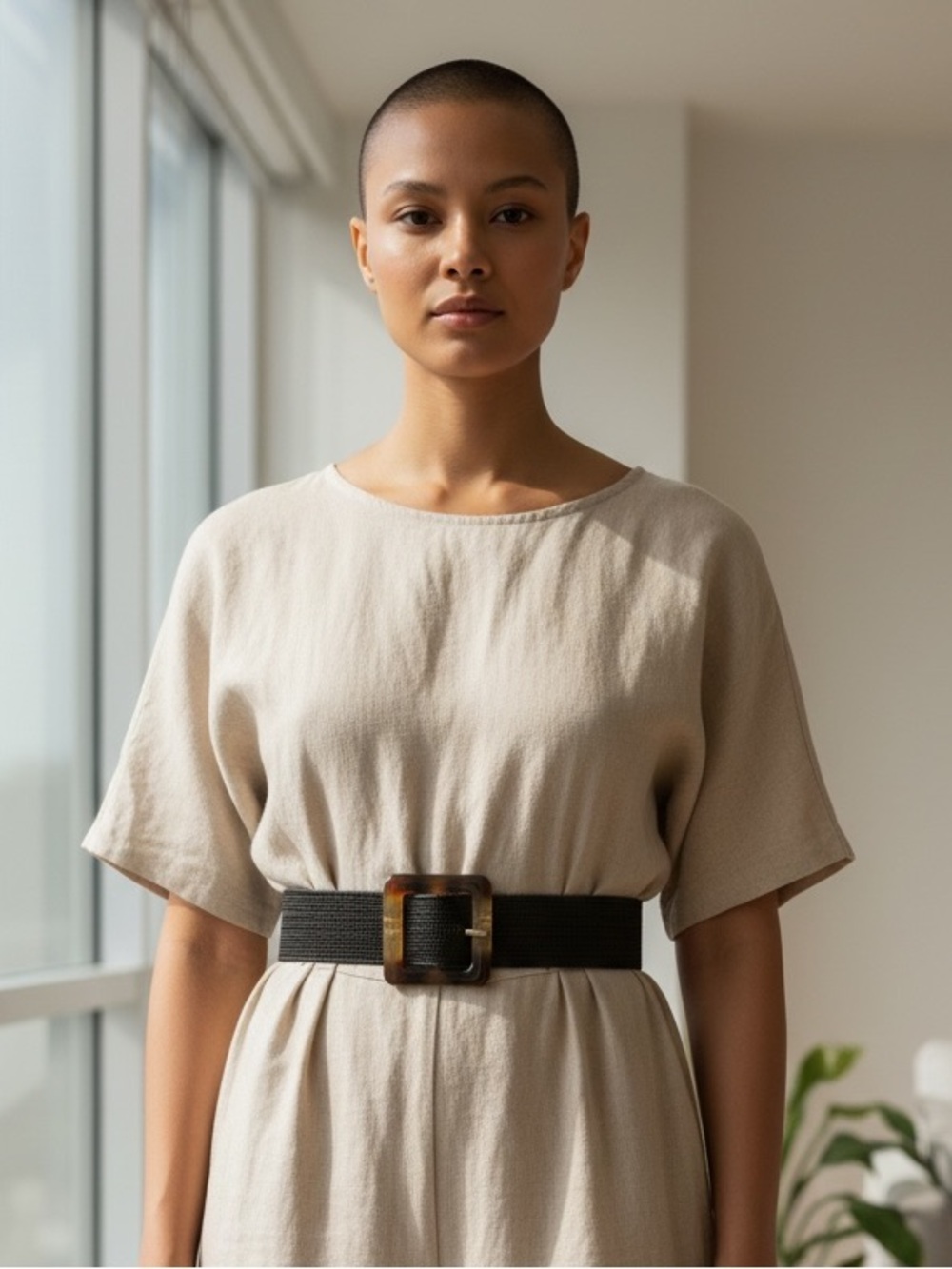 NWT Ann Taylor Woven Stretch Belt